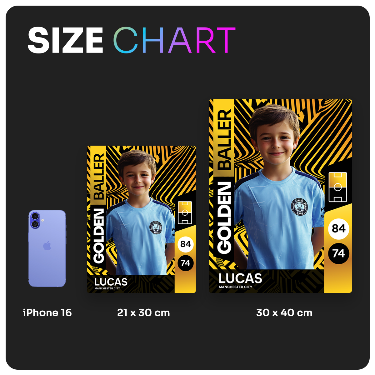 Carta Balón De Oro Personalizada