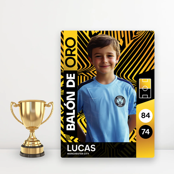 Carta Balón De Oro Personalizada