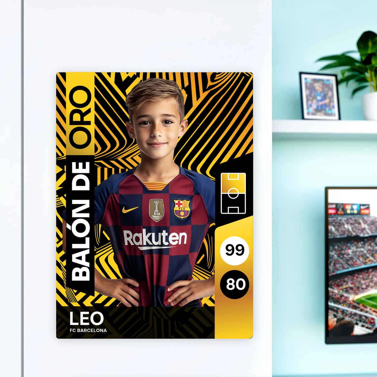 Carta Balón De Oro Personalizada